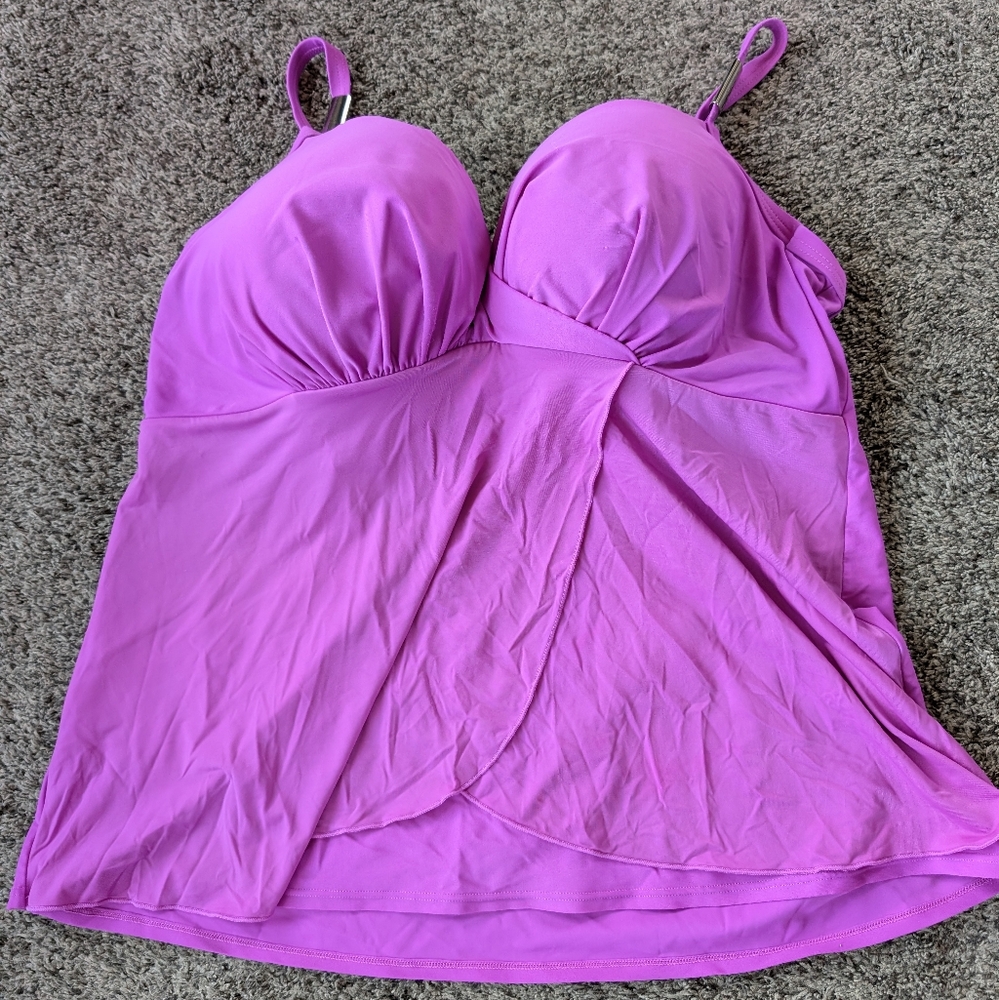 40H Cacique Lane Bryant Swim Tankini